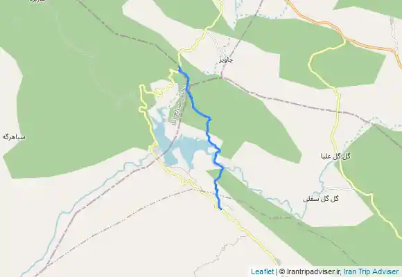 ترک جی پی اس ایلام ـ از گلال دالاو ملکشاهی به روستای اَما