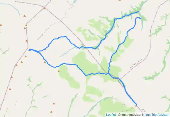 ترک جی پی اس خط الراس قلل چمن ۱ ۲ ۳ ، فلسکه و شیرباد  Chaman 1 2 3 , Feleske and Shirbad peak