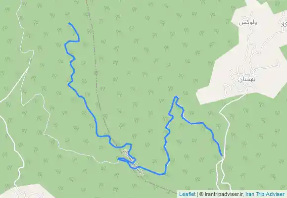 ترک جی پی اس کمپ کلبه پلنگ دره