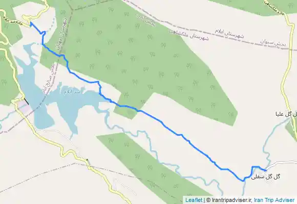 ترک جی پی اس ایلام ـ در مسیر سیرانه