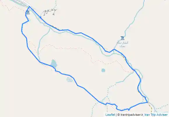 ترک جی پی اس دریاچه کوه گل