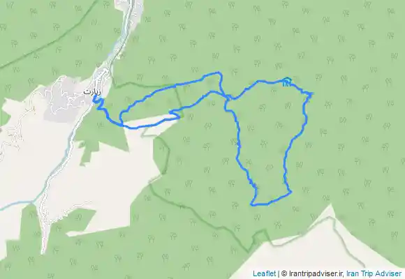 ترک جی پی اس چکل زبله صعود از گرده شمالی و فرود به دره پیرشیخ - کلاگردان فرود از یال به جرخون