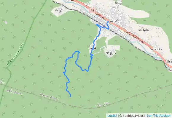 ترک جی پی اس قله زینگالو