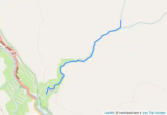 ترک جی پی اس آبشار کلوگان