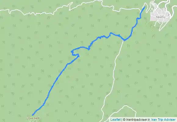 ترک جی پی اس پیمایش قلعه ماران و قله جنگلی میران