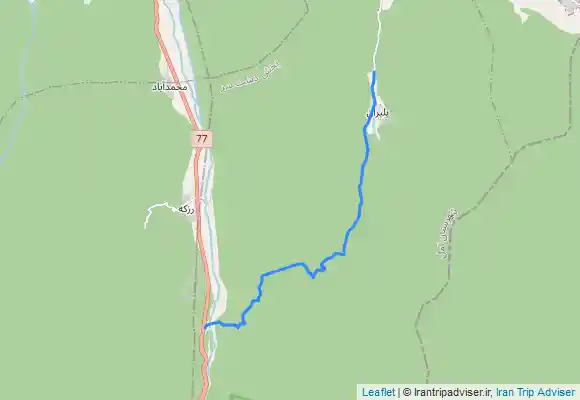 ترک جی پی اس نارنجستان به بلیران