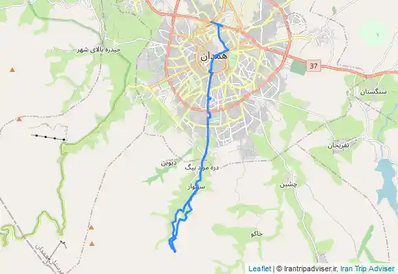 ترک جی پی اس دره جارچی سیلوار