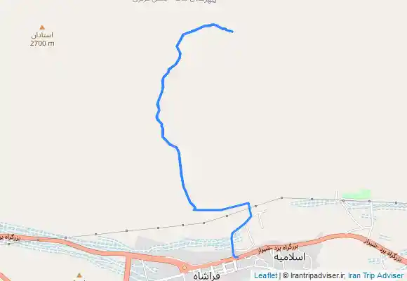 ترک جی پی اس یزد ، تفت ، اسلامیه ، خوراشه ، صعود به قله فراشاه