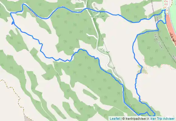 ترک جی پی اس چشمه کلاته پسته ، چشمه ماهی و چشمه های دره معین کوه پارک