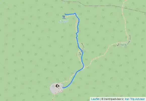 ترک جی پی اس آبشار گزو