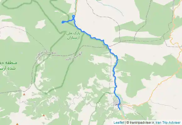 ترک جی پی اس Evri (Abrig) castle inside Kaleybar area from Evri village قلعه اوری ( ابریق ) از روستای اوری کلیبر