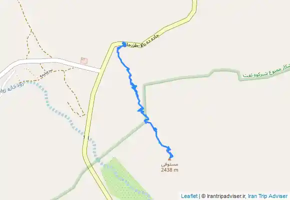 ترک جی پی اس قله زیبای مستوفی (مهدی آباد)