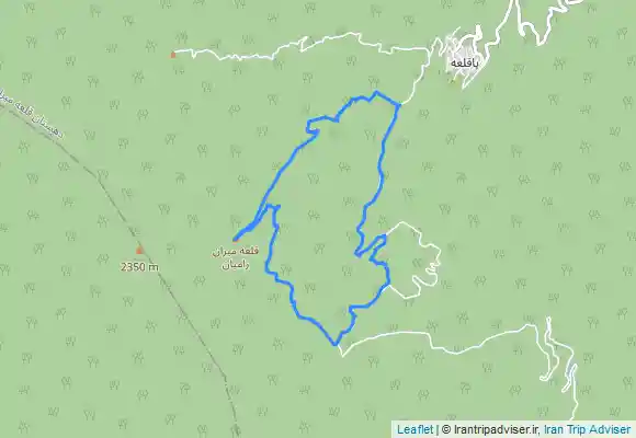 ترک جی پی اس قلعه ماران - رفت از مسیر معمول، برگشت از مسیر اتراچال - روستای پاقلعه