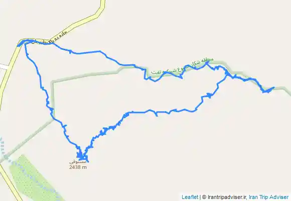 ترک جی پی اس کوه مهدی آباد مستوفی