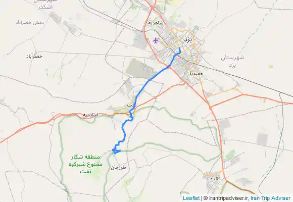 ترک جی پی اس قله مستوفی