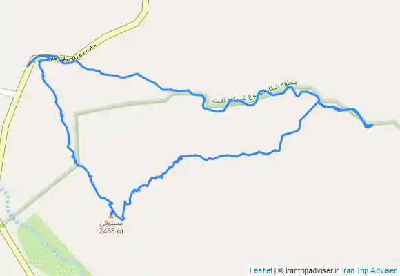 ترک جی پی اس قله مستوفی