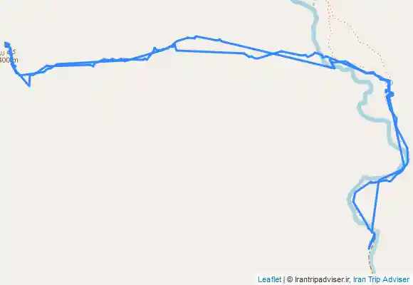 ترک جی پی اس قله کوه زرد