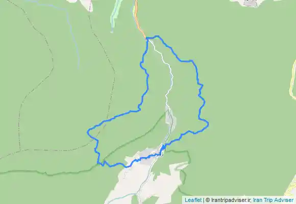 ترک جی پی اس پیمایش میدان ناهارخوران تا دشت سردانسر، روستای زیارت، دشت شمسک، یال پنج افرا و بازگشت به نقطه شروع