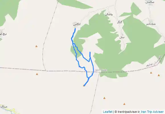 ترک جی پی اس قله دشتون کنگلو