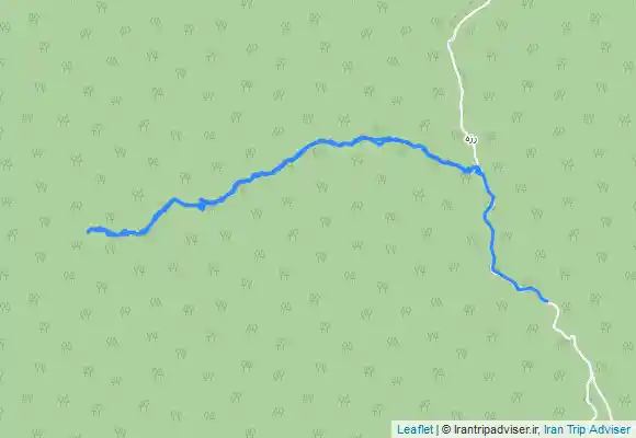 ترک جی پی اس آبشار عینه رود