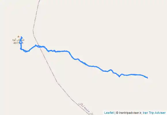 ترک جی پی اس قله شاهان بام استان اصفهان