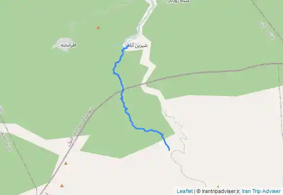 ترک جی پی اس مسیر جنگل ابر به شیرین آباد