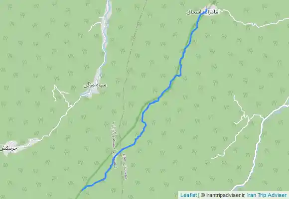 ترک جی پی اس امامزاده اسحاق به اسکندر کوه