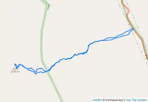 ترک جی پی اس Kamtal - Kantal ( صعود به قلعه ( کمتال)کنتال (نوردوز -نوچه مهر)  از مسیر (گوللی دره سی