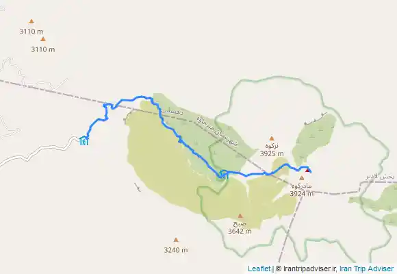 ترک جی پی اس راه برگشت تفتان