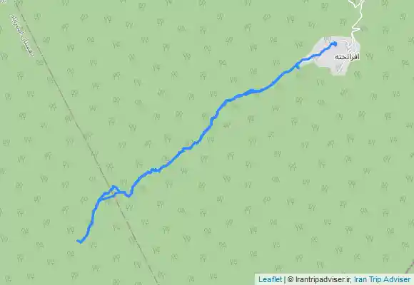 ترک جی پی اس قله اشک کوه