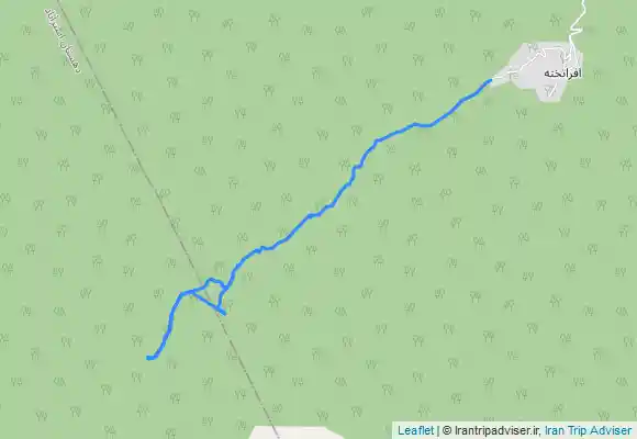 ترک جی پی اس پیمایش از افرا تخته به اشک کوه