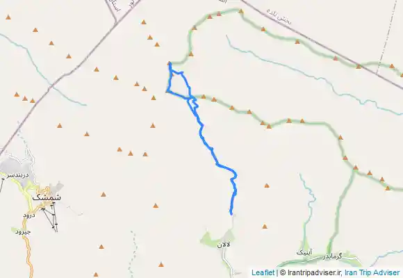 ترک جی پی اس قله خلنو، خلنوی کوچک و برج