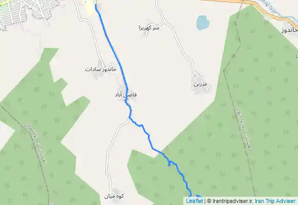 ترک جی پی اس آبشار لاشو