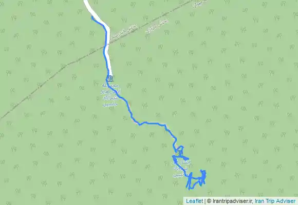 ترک جی پی اس آبشار شیرباد