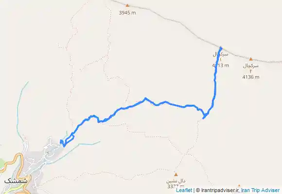 ترک جی پی اس صعود زمستانه سرکچال (۱)