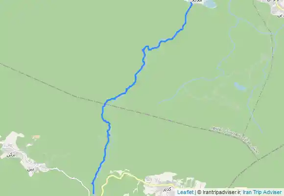 ترک جی پی اس Nahr Rūdbār - Mollā Kolā