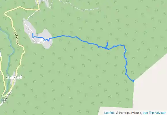 ترک جی پی اس روستای سجیران به چشمه