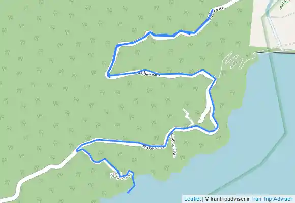 ترک جی پی اس دریاچه سد البرز