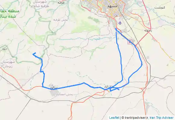ترک جی پی اس صعود به قله قوچگر و بازدید از چشمه گراب