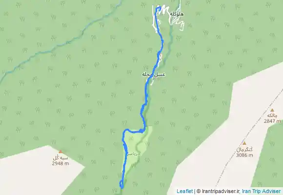 ترک جی پی اس دشت ناز یا دشت دریاسر