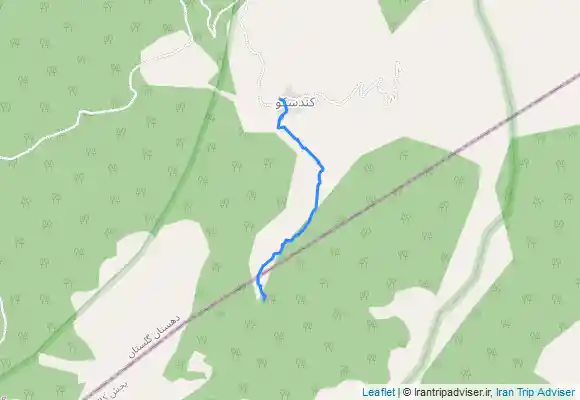 ترک جی پی اس آبشار کندسکوه