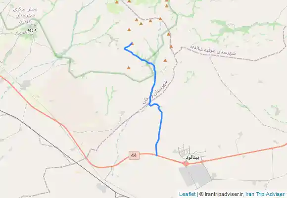 ترک جی پی اس قله قوچگر ghoch gar