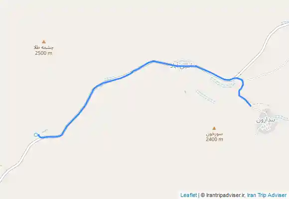 ترک جی پی اس چشمه طلا شواز