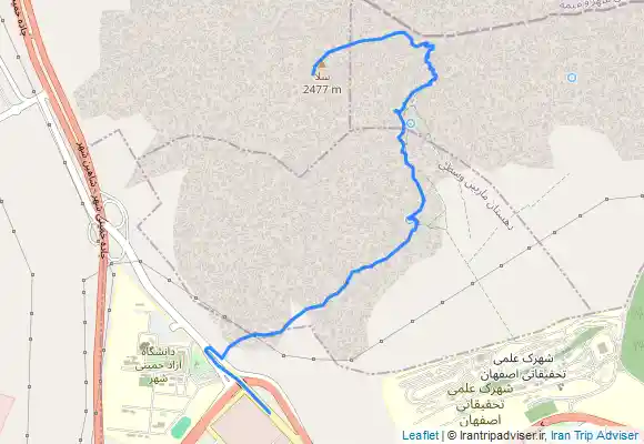 ترک جی پی اس قله صلا