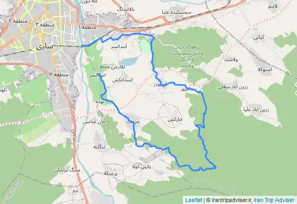 ترک جی پی اس مسیر مرمت و بغل کبلاقا به بند افروز