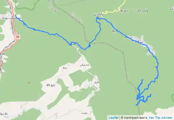 ترک جی پی اس کمپ جنگل راش