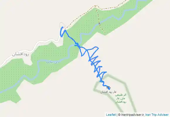 ترک جی پی اس غار رود افشان - Roodafshan Cave