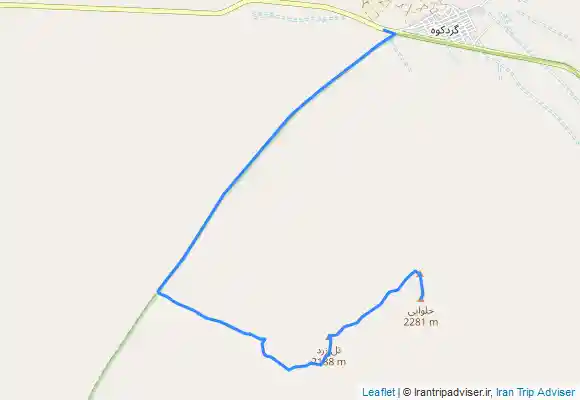 ترک جی پی اس یزد ، مهریز ، صعود به قلل تل زرد ، گرده کوه ، حلوایی از توابع روستای گرده کوه