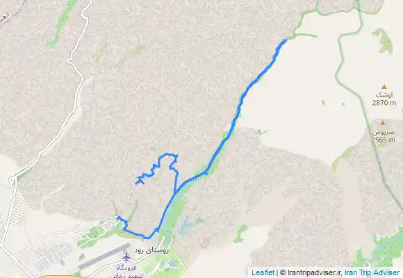 ترک جی پی اس هفت غار به آبشار رود