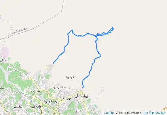 ترک جی پی اس گود میش ، کوه سرخان